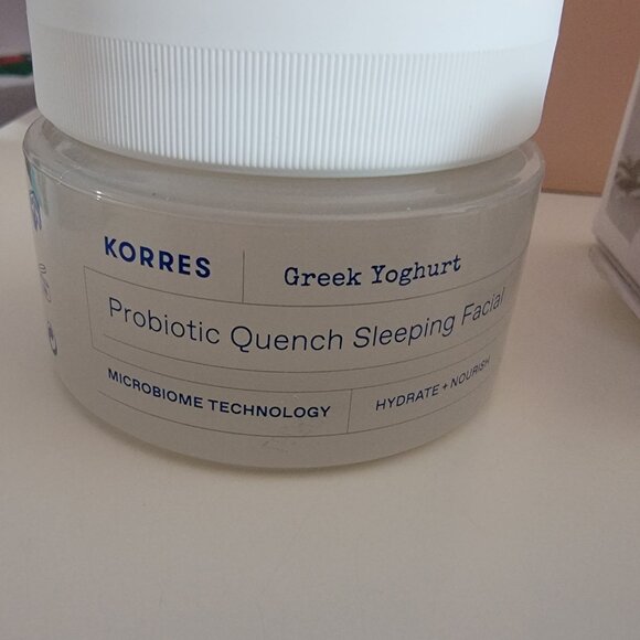 Korres Greek Yoghurt Probiotic Quench Sleeping Facial Cream - Picture 3 of 9